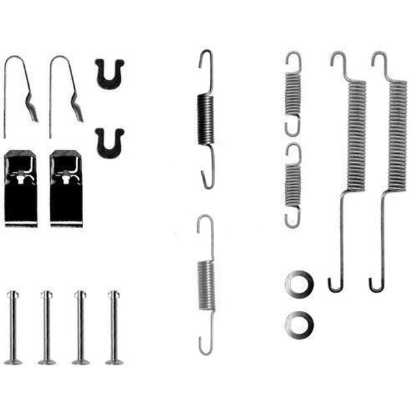 Zubehörsatz Bremsbacken Ø 200 mm A.B.S. für u.a. HONDA CIVIC