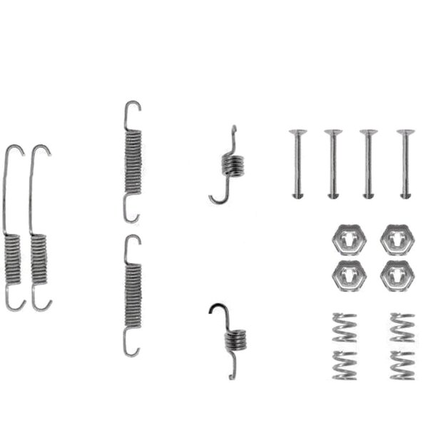 Accessory set brake shoes Ø 203 mm A.B.S. for FORD FIESTA and others