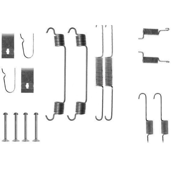 Accessory set brake shoes Ø 200 mm A.B.S. suitable for e.g. MAZDA 323
