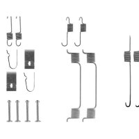 Accessory set brake shoes Ø 180 mm A.B.S. suitable...