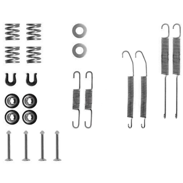 Zubehörsatz Bremsbacken Ø 180 mm A.B.S. für u.a. NISSAN SUNNY