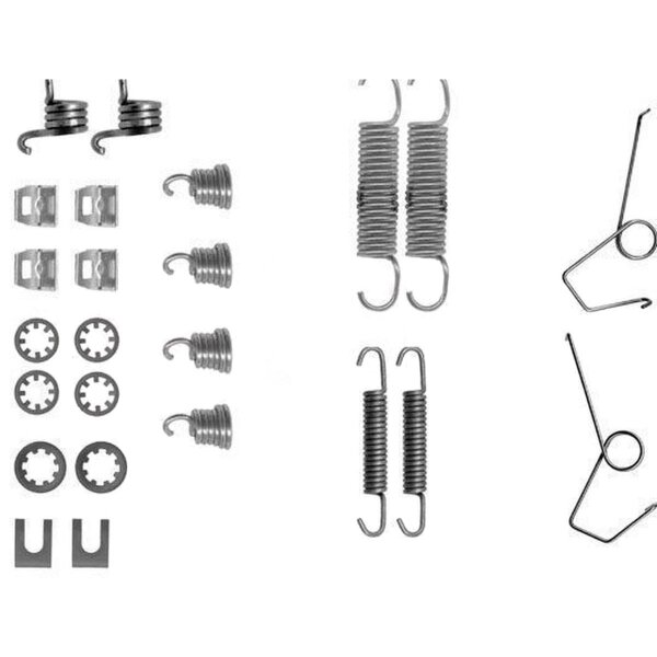 Accessory set brake shoes Ø 254 mm A.B.S. suitable for RENAULT and others