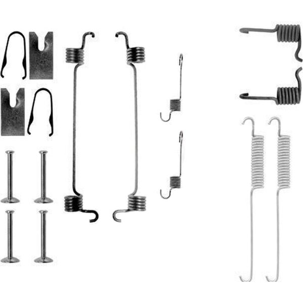 Accessory set brake shoes Ø 203 mm A.B.S. for FORD ESCORT and others