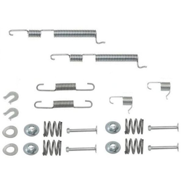 Accessory kit for car brake shoes universal fit A.B.S. for NISSAN MICRA