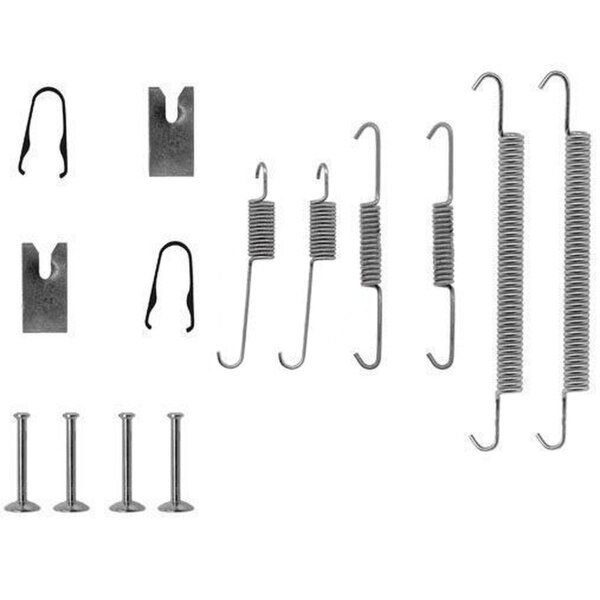 Brake shoe accessory kit Ø 228 mm A.B.S. for TOYOTA AVENSIS and others