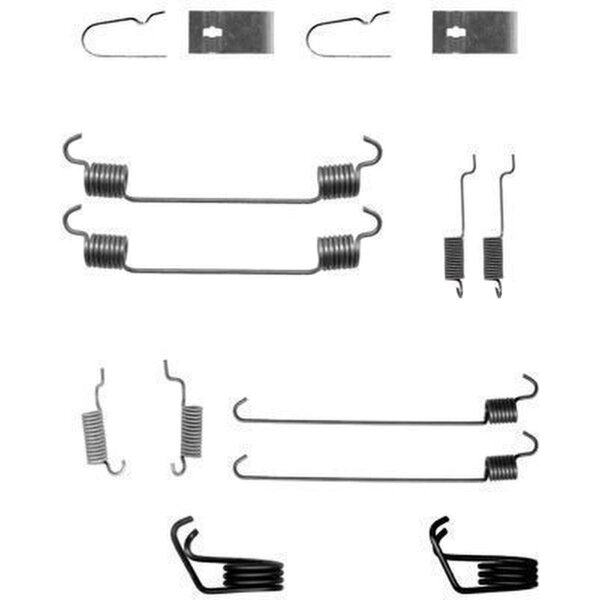 Accessory set brake shoes Ø 200 mm A.B.S. suitable for e.g. MAZDA 323