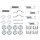 Accessory set parking brake shoes Ø 170 mm A.B.S. for TOYOTA AVENSIS and others