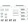 Accessory set parking brake shoes Ø 170 mm A.B.S. for e.g. HYUNDAI GETZ
