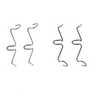 Accessory set disc brake pad A.B.S. suitable for e.g. VW...