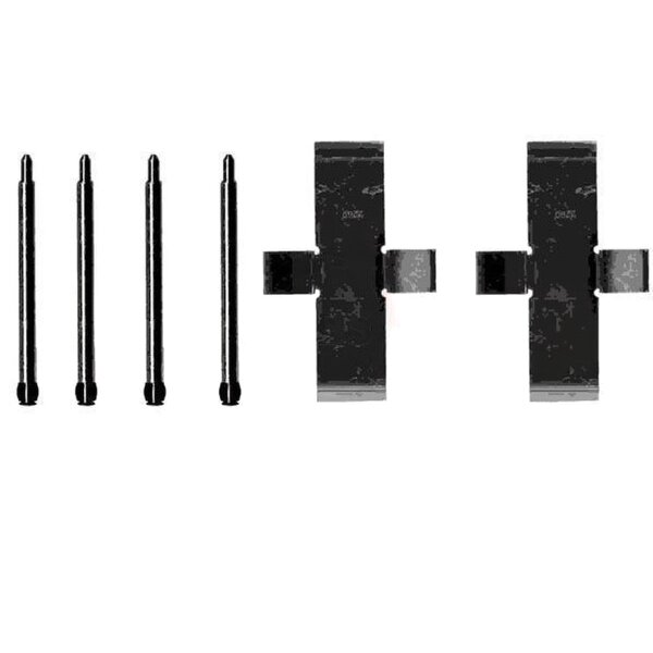 Accessory kit for disc brake pad A.B.S. suitable for BMW 7 Series and others