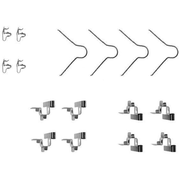Accessory set disc brake pad A.B.S. for TOYOTA COROLLA and others