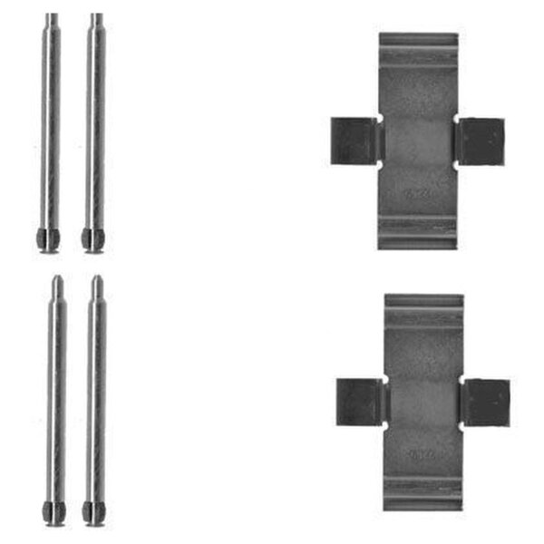 Accessory kit disc brake pad A.B.S. suitable for e.g. PORSCHE 911