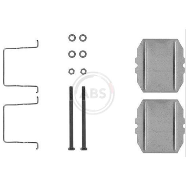 Zubehörsatz Scheibenbremsbelag hinten A.B.S. für CITROËN BX