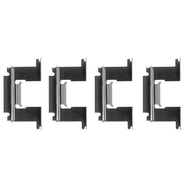 Accessory kit disc brake pad A.B.S. suitable for e.g. NISSAN PICK