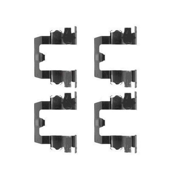 Accessory set disc brake pad A.B.S. suitable for e.g. MAZDA 626