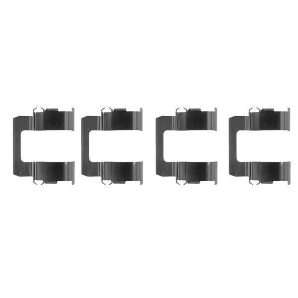 Accessory set disc brake pad A.B.S. suitable for e.g. NISSAN SUNNY