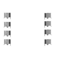 Accessory kit disc brake pad A.B.S. for TOYOTA CELICA and...