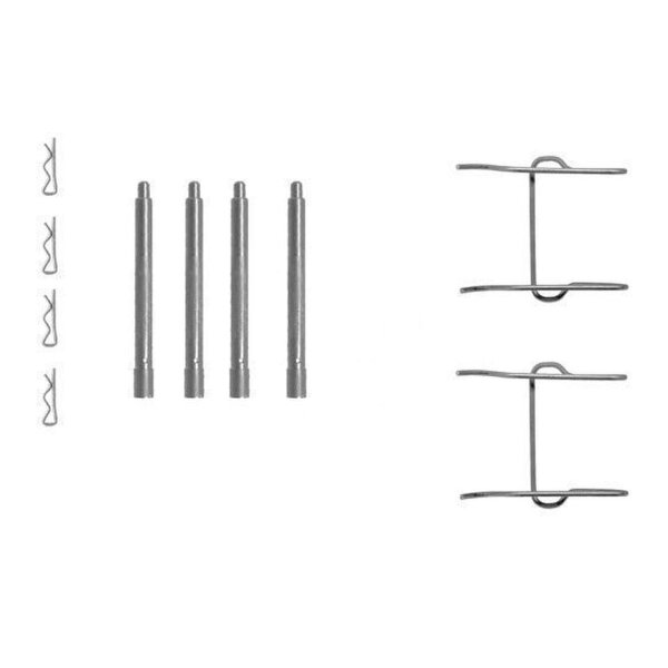Zubehörsatz Scheibenbremsbelag A.B.S. passend für u.a. PEUGEOT 406