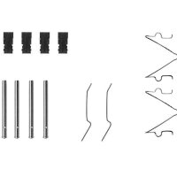 Accessory set disc brake pad A.B.S. suitable for e.g. KIA...