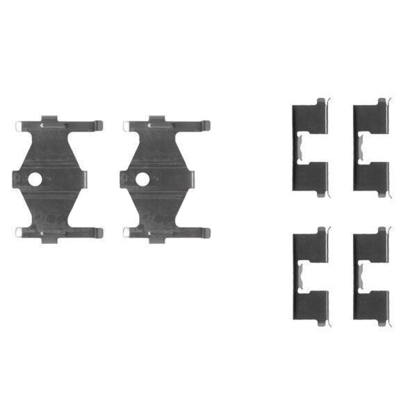 Accessory set disc brake pad A.B.S. suitable for e.g. NISSAN SUNNY