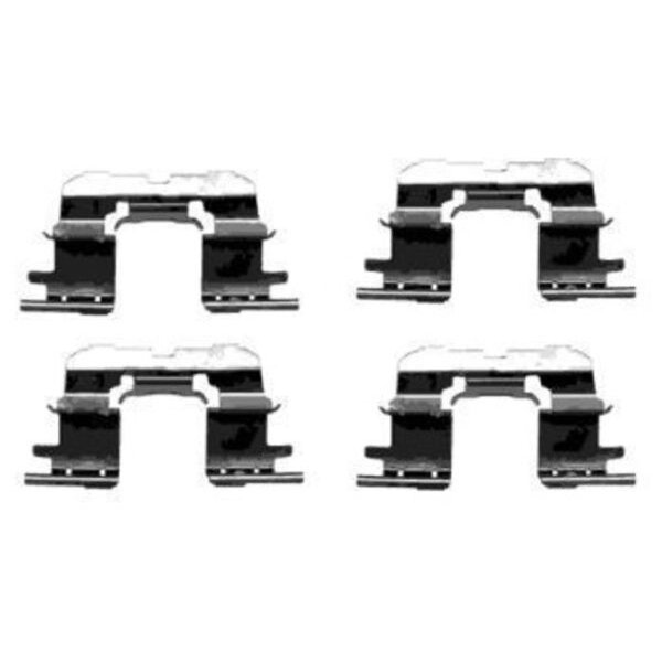 Accessory set disc brake pad A.B.S. suitable for TOYOTA YARIS