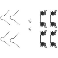 Accessory kit for disc brake pad A.B.S. suitable for...