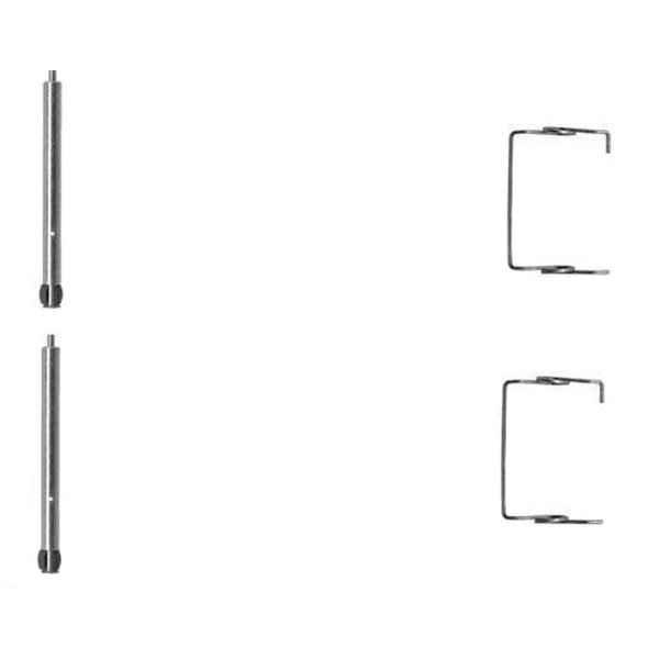 Accessory set disc brake pad A.B.S. suitable for e.g. RENAULT 21