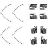 Accessory kit disc brake pad A.B.S. for TOYOTA CARINA and...