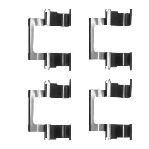 Accessory kit disc brake pad A.B.S. suitable for e.g. OPEL FRONTERA