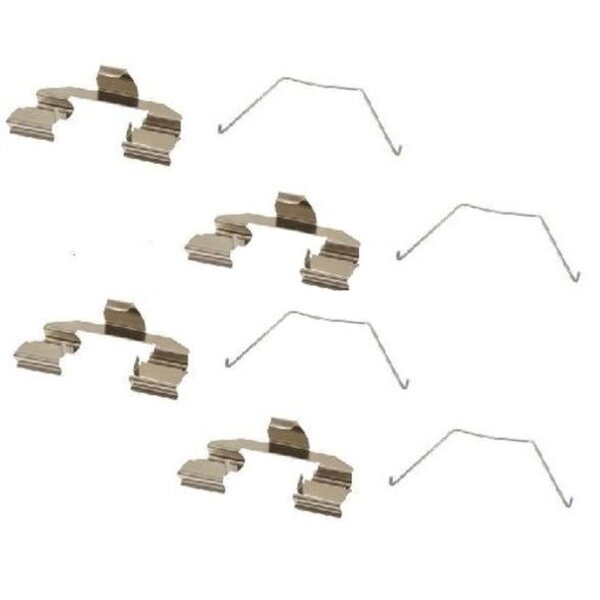 Accessory set disc brake pad A.B.S. suitable for e.g. MAZDA 6