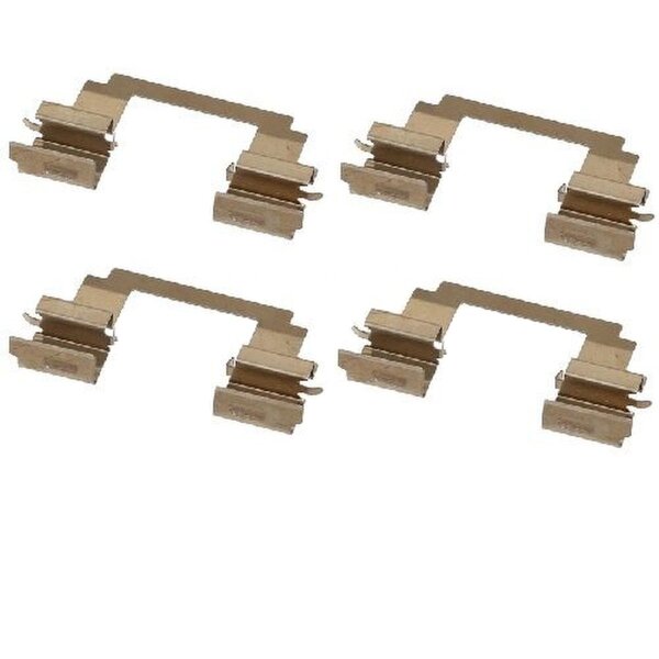 Accessory kit for car disc brake pad universal fit A.B.S. universal use