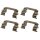 Accessory kit disc brake pad A.B.S. for HYUNDAI TERRACAN and others