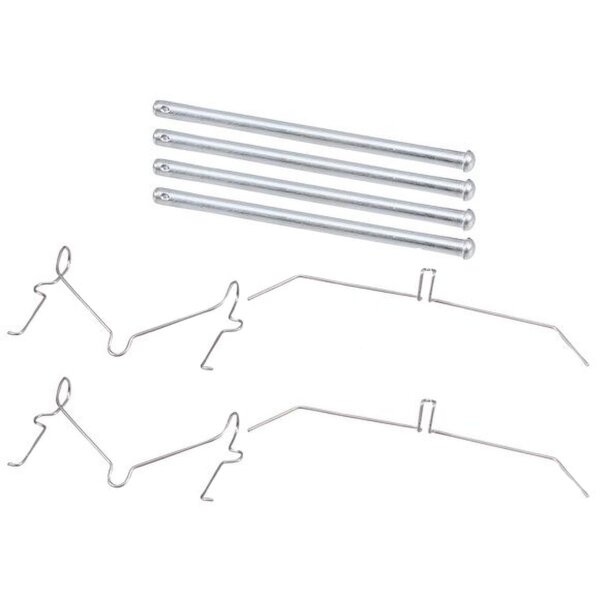 Accessory kit disc brake pad A.B.S. suitable for TOYOTA LAND