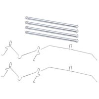 Accessory kit disc brake pad A.B.S. suitable for TOYOTA LAND