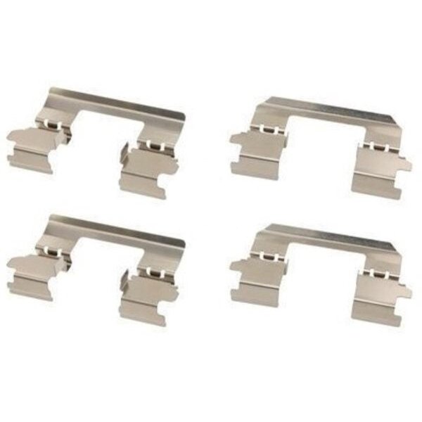 Accessory set disc brake pad A.B.S. suitable for e.g. NISSAN QASHQAI