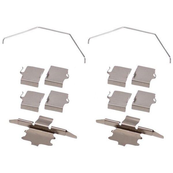 Accessory set disc brake pad A.B.S. suitable for e.g. MAZDA 6