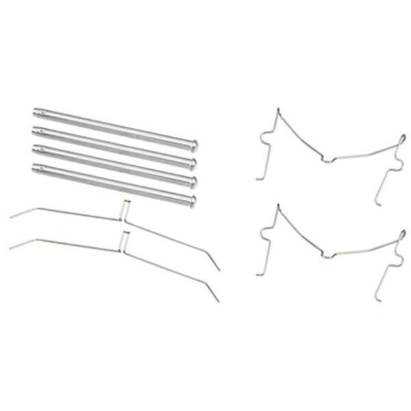 Accessory kit disc brake pad A.B.S. suitable for TOYOTA HILUX