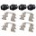 Accessory kit disc brake pad A.B.S. suitable for PEUGEOT 4008