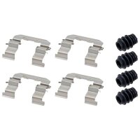 Accessory kit for disc brake pad A.B.S. suitable for...