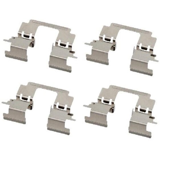 Accessory set disc brake pad A.B.S. suitable for e.g. MAZDA 6