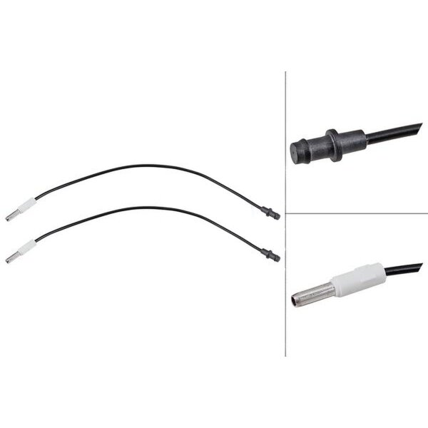 Brake pad wear warning contact 240 mm A.B.S. for CITROËN BX and others