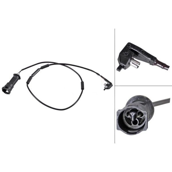 Brake pad wear warning contact 660 mm A.B.S. for e.g. OPEL OMEGA