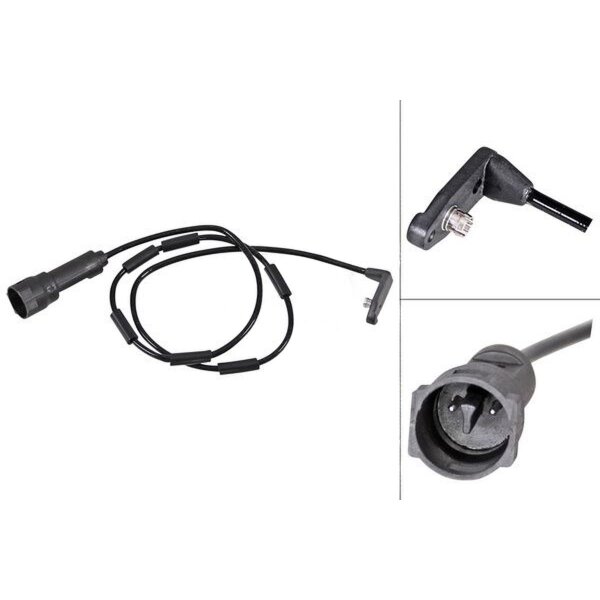 Brake pad wear warning contact 685 mm A.B.S. for e.g. OPEL ASTRA