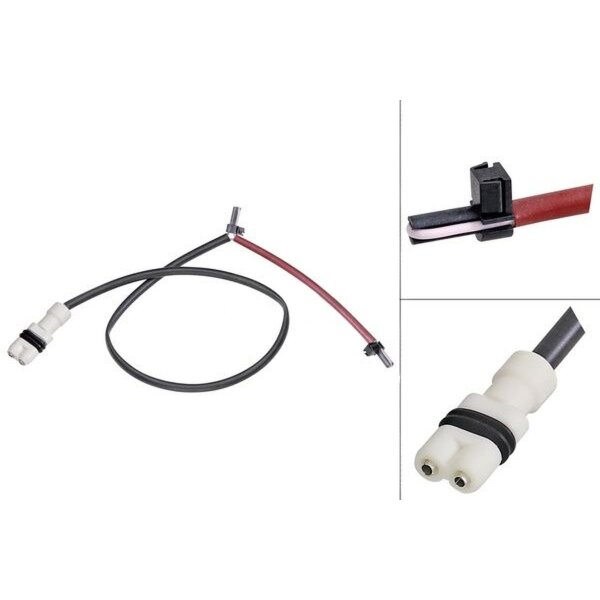 Brake pad wear warning contact 540 mm A.B.S. for PORSCHE 911 and others