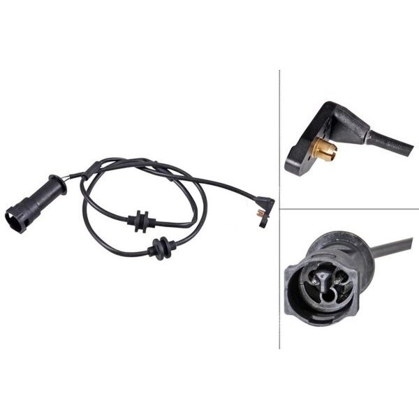 Brake pad wear warning contact 730 mm A.B.S. for e.g. OPEL OMEGA