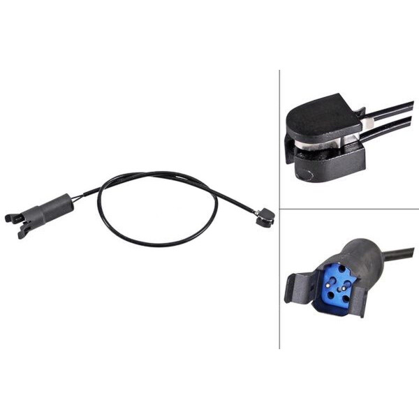 Brake pad wear warning contact 455 mm A.B.S. for JAGUAR XJ and others