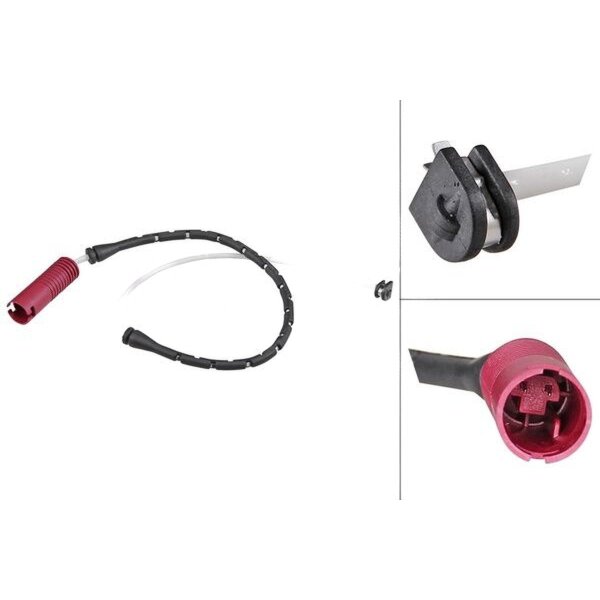 Warnkontakt Bremsbelagverschleiß 580 mm 1 Verschleißanzeige A.B.S. für BMW 7er