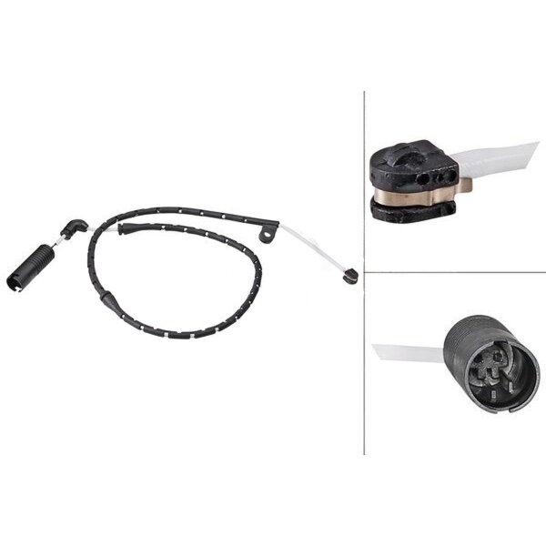 Brake pad wear warning contact 740 mm 1 wear indicator A.B.S. for BMW X3