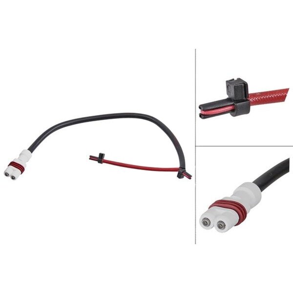 Brake pad wear warning contact 390 mm A.B.S. for PORSCHE 911 and others