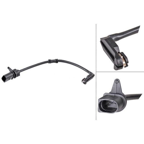 Brake pad wear warning contact disc brake 250 mm A.B.S. for AUDI A8